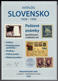 1939-1945 Katalóg Slovensko Známky (2026)